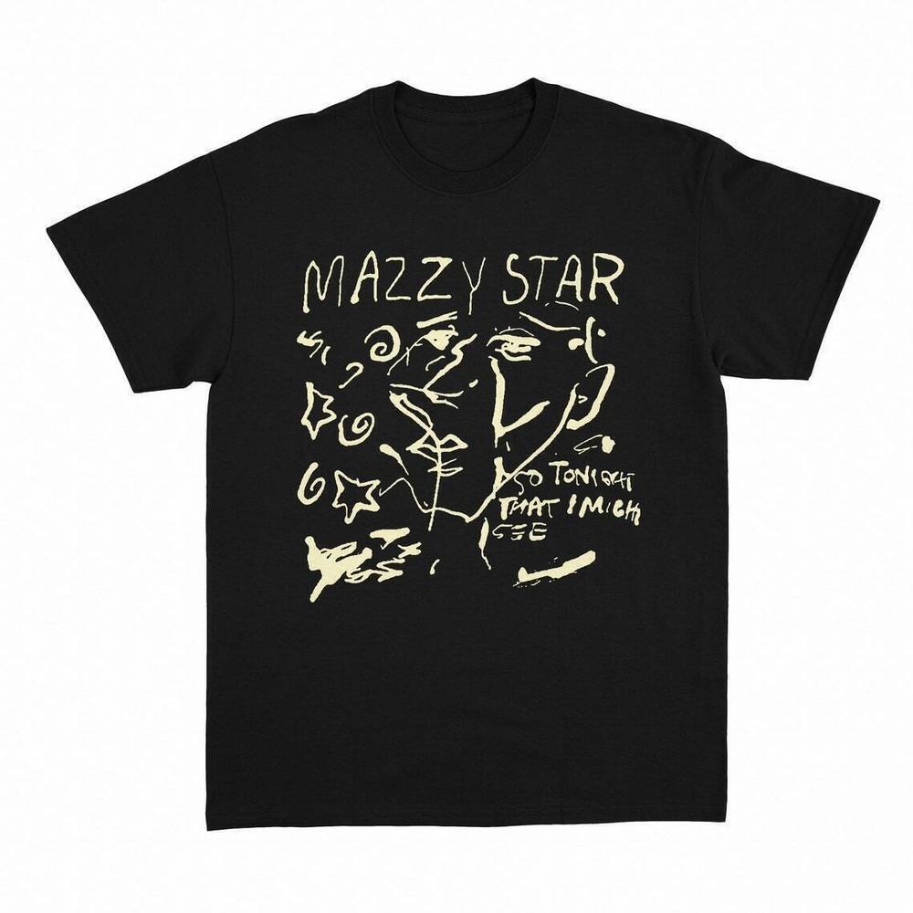 New Mazzy Star Cotton Black All Size Unisex Shirt