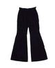 THEMUSEUMVISITOR Ten Flap Pocket Bootscut Cargo Pants (Black)