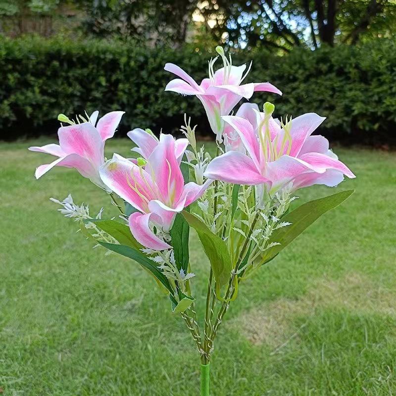 Solar Lotus Sunflower Garden Light for Outdoor Decoration