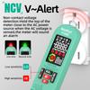 MASTFUYI Professional Digital Multimeter AC/DC Voltage Current 6000 Counts True RMS Volt Amp Ohm Hz Capacitance NCV Tester Tools