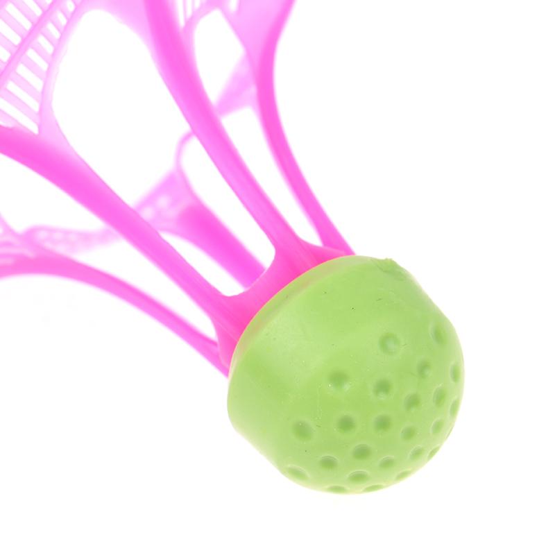 3 Pcs Windproof Nylon Badminton Outdoor Anti-Wind Ball Plastic Balls Nylon Shuttlecock Stable Resistance Sport Training Balls
