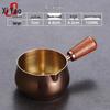 304 Stainless Steel Sauce Cup with Wooden Handle