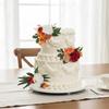 3 Stück Kuchenblumen, Hochzeitstortenaufsätze Florale Tortendekorationen für Hochzeitsjubiläum Geburtstagsparty Festivalfeier Heimdekoration