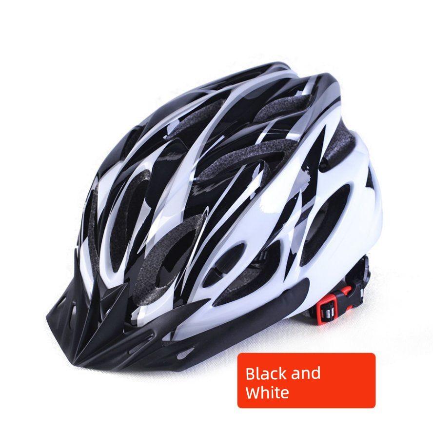 Adult Ultra-Light Cycling Helmet, One-Piece Mountain Bike Windproof and Breathable Safety Helmet, Unisex Cycling Equipment