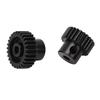 5 Pcs RC Pinion Gear Set 48DP 0.53M 3.175mm 23T 24T 25T 26T 27T Chromium Molybdenum Alloy Steel Motor Gear Set for 1/10