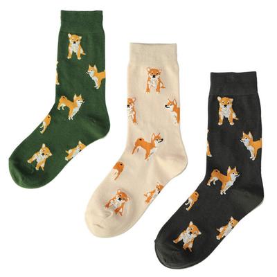 Crew Shiba 3 Pair Shiba Shiba Inu [InSomila] Socks, Length, Women's, Inu, Set, Cute, Dog, Socks, Girls, Socks, Inu,