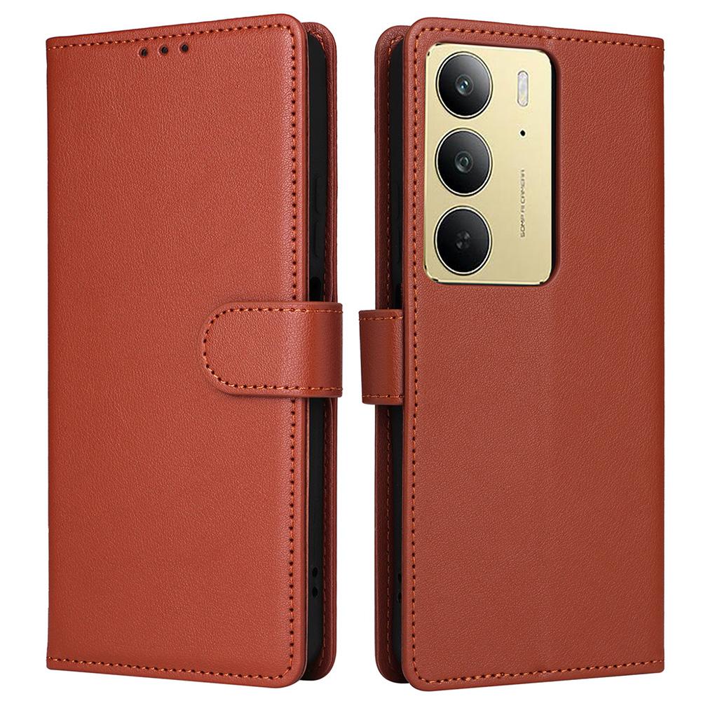For Realme C75/14x 5G Case Wallet Stand View PU Leather Phone Cover
