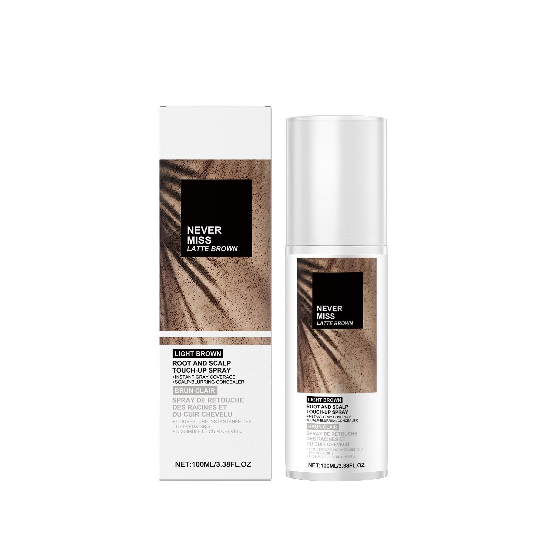 

Natural Gentle Hair Color Touch-up Spray - Portable & One-Time Use for Daily Refresh.