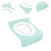10Pcs Disposable Toilet Pads for Kids Adults Pregnant Women Toilet Seat Mat for Hotel Camping Public Toilet Outdoors Trip