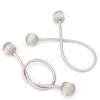 2Pcs Classical Round Ball Magnetic Curtain Tiebacks Curtain Buckle Tie Backs Holder AccessoriesGray