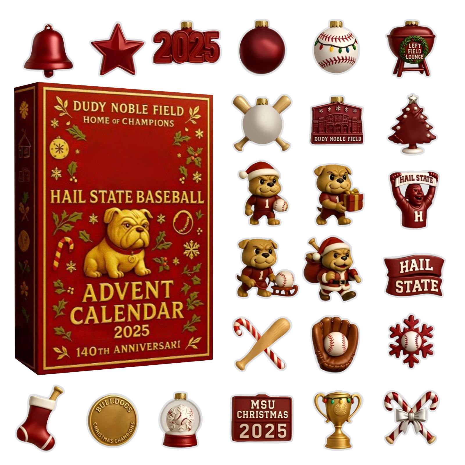 

2D Лабрадор Адвент-календарь Коробка Украшение на Рождественскую елку Акриловая подвеска Независимая станция One Size