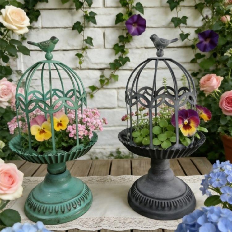 Birdcage Candle Holder Metal Decorative Candlesticks for Table Centerpieces Home Wedding Party Candle Holder Accessories
