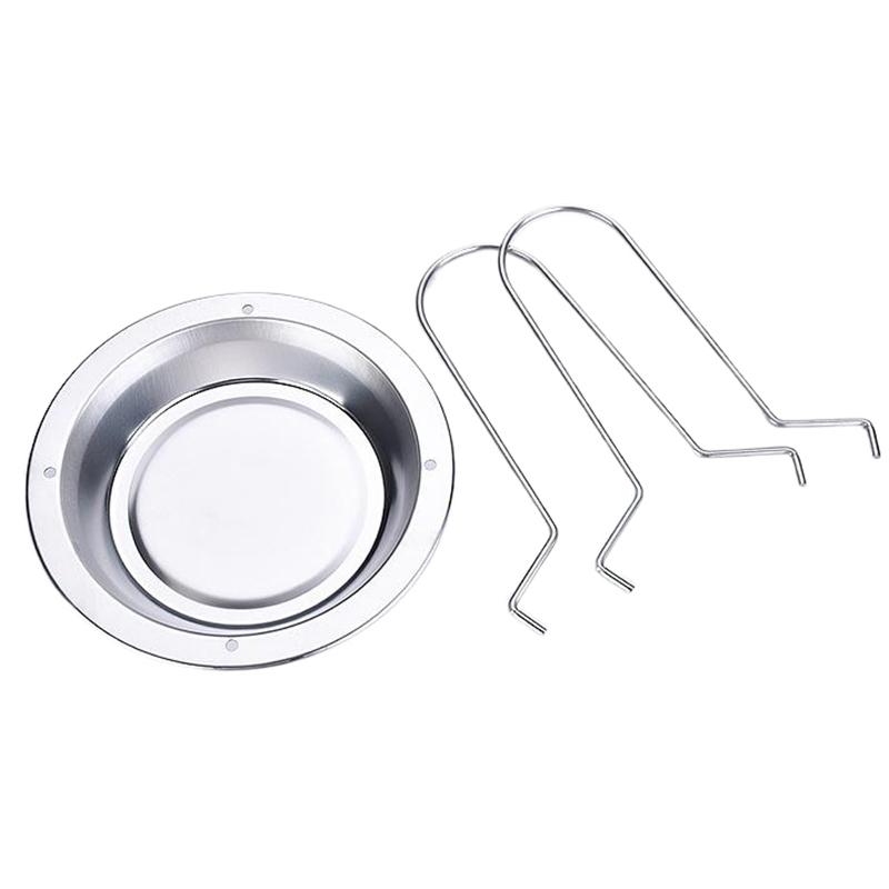 Support de gril à rôtir pour poulet, rôtissoire pour cuisine, outils de barbecue en plein air, plaque de poulet grillée antiadhésive en acier au carbone