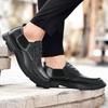 Handmade Genuine Leather Men Shoes Comfortable Casual Leather Shoes Moccasins Man Flats Shoes