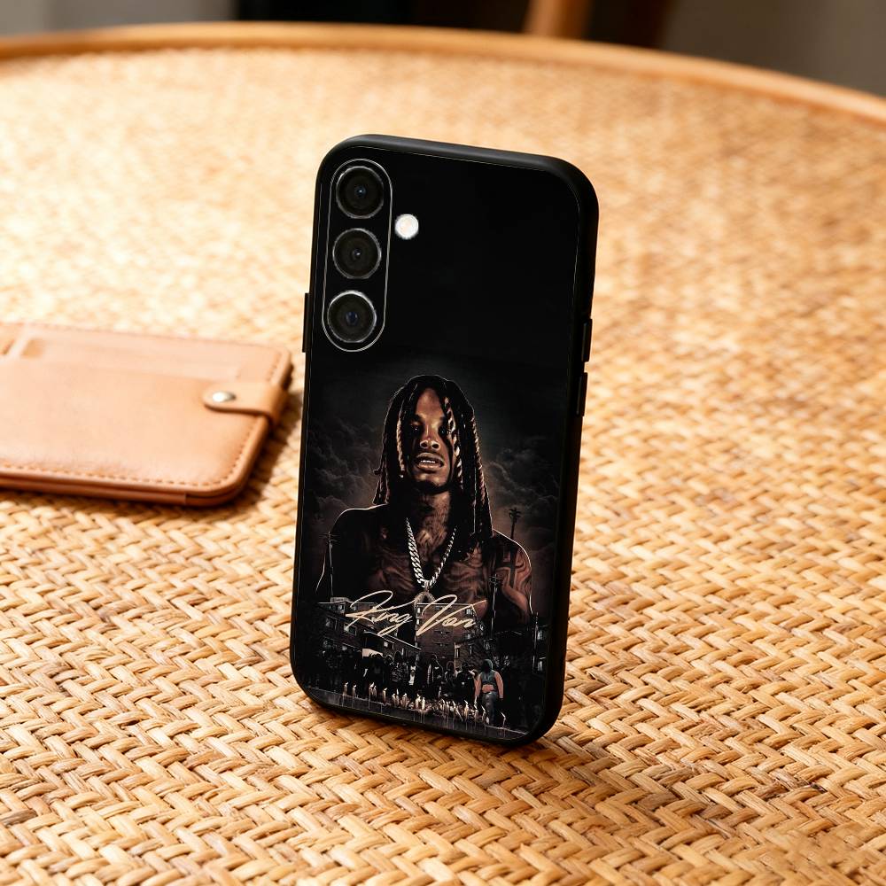 K-King Von-C-Crazy Story Phone Case For Samsung A73,72,71,53,52,51,22,91,80, Soft Black Cover