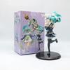 IN stock Sexy Girl Hatsune Miku Anime Figure Fashion Subclture Miku Action Figure Christmas Gift PVC Collection Model Doll Toys