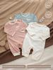 Newborn A-Class Cotton Bodysuit - Ultra-Thin, Airy Summer Romper for Boys & Girls (Ins Style)
