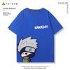 Childrens Tshirt Cartoon Naruto Sasuke Naruto QVersion Anime Peripheral Printed Parent Child Wear Pure Cotton Fashion Tshirt