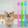 Toothbrush Silicone Dog Brush Pet Cat Toothbrush Small Dog Toothbrush Pet Teeth Cleaning Supplies