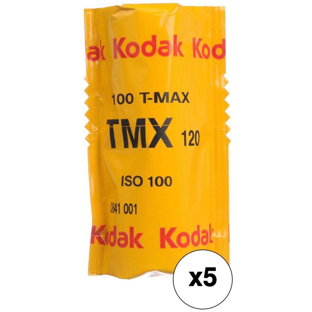 Kodak Professional Schwarzweiß 8572273 Film, T-MAX100 120, 5er-Pack,