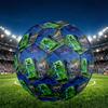 Minecraft Print Size 5 Soccer Ball, PU Wear Resistant Football for Match Training and Daily Practice, Birthday Gift for Soccer Fans