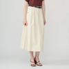 Belted Button Backbanding Skirt B6m4s280