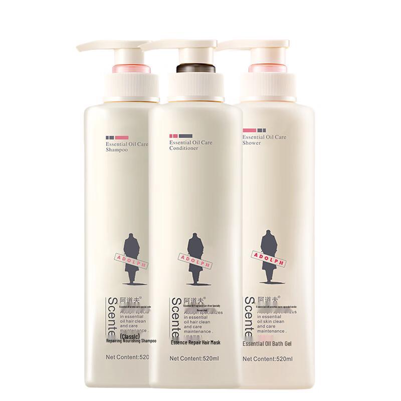 Adov Repair & Strengthen Shampoo, Conditioner & Shower Gel Set
