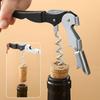 Wine Opener Waiter Corkscrew, Professional Wine Key for Servers, Bartender with Foil Cutter, Manual Wine Bottle Opener Double Hi