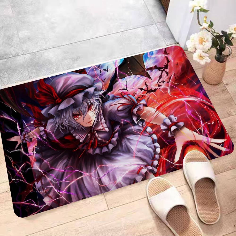 Anime Touhou Project Door Mat Nordic Style Bedroom Living Room Doormat Home Balcony Anti-Slip Alfombra