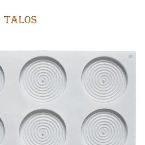 Forma na pečenie Mäkká, vlastnoručne vyrobená, opakovane použiteľná trvanlivá forma na pečenie so šiestimi gravitáciami, nástroje na pečenie