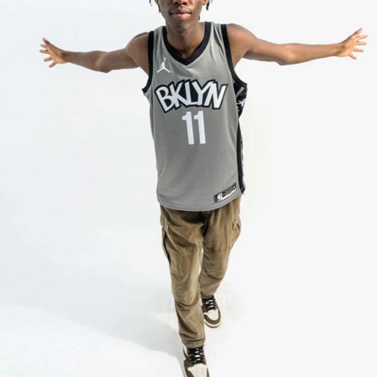 Nike NBA Statement Edition Loose Jersey, Kevin Durant #7, 2019-2020 Men Jersey Gray AT9792-003