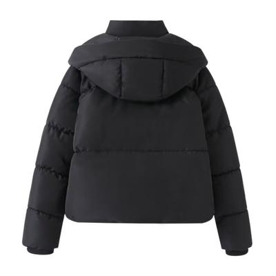 Autumn New Women's Style Design Fashion Hooded Cotton Jacket Jacket