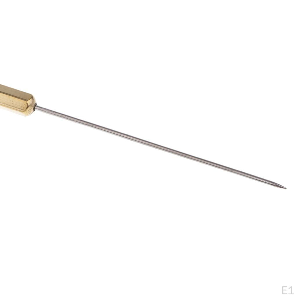 GOLD with HALF HITCH FLY TYING TOOL