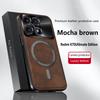 For Redmi K70 Ultimate Edition Case Magnetic Elegant Leather Wear-Resistant Lens Fully Covered Non-Slip Grip Edge Cover Shell