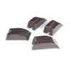 4PCS Roof Side Light Decoration Cap Smoked Cover ABS  For Hummer H2 2003-2009