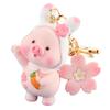 Lovely Animal Pig Keychain Key Ring Piggy Pendant Car Keyring Bag Decor Gift