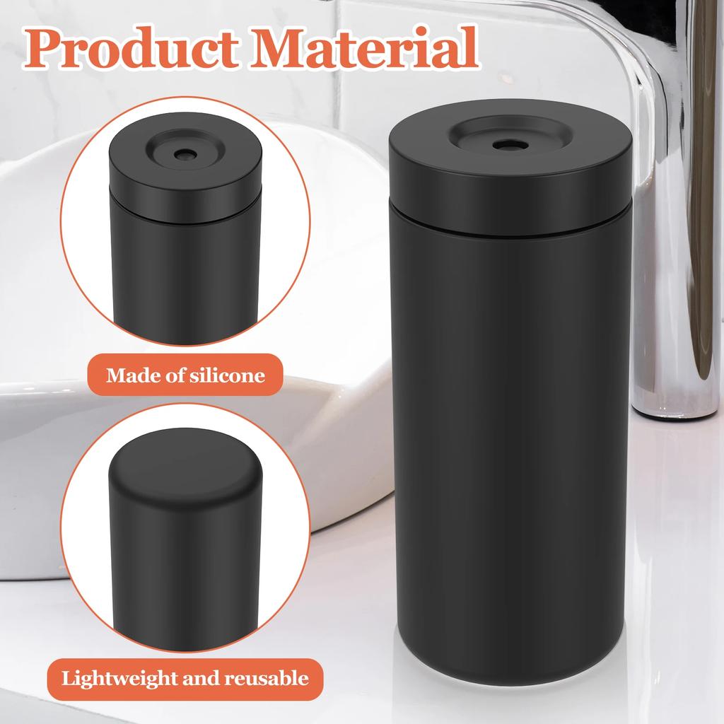 240ml Silicone Dish Soap Dispenser Reusable Dish Soap Squeeze Bottle Portable Dishwashing Liquid Dispenser for Kitchen Sink