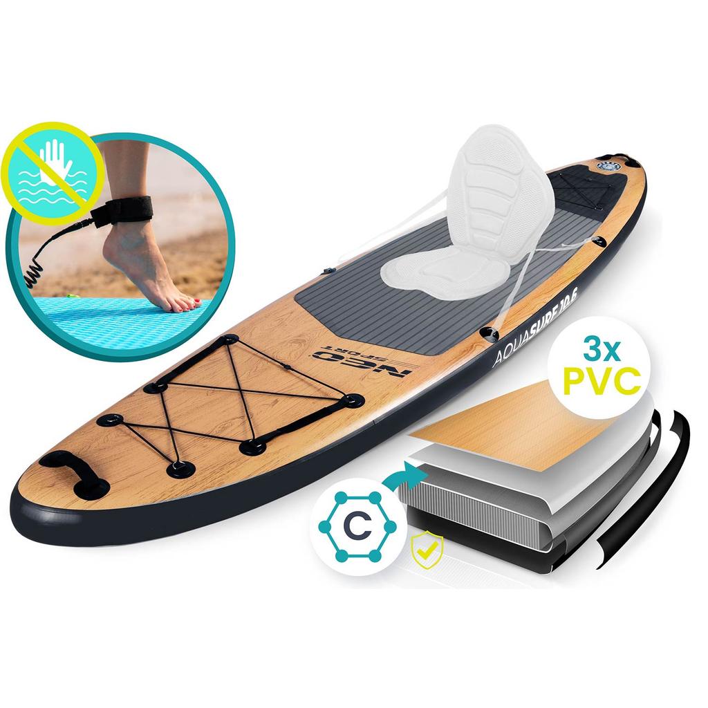 Deska Sup Aquasurf 320 X 84 X 15 Cm Neo-Sport 170212