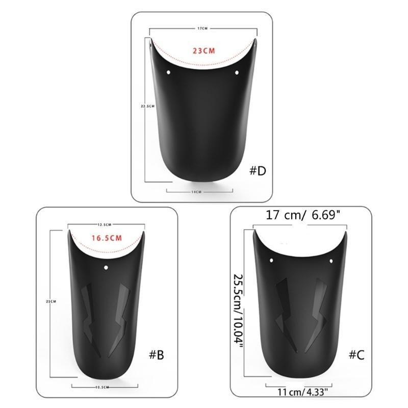 X7JF Mudguard Extender Universal Motorcycle for Fender Extension Lengthen Splash for