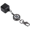 Billiards Snooker Pool Cue Chalk Holder with Belt Clip Retractable Pool Table Accessories