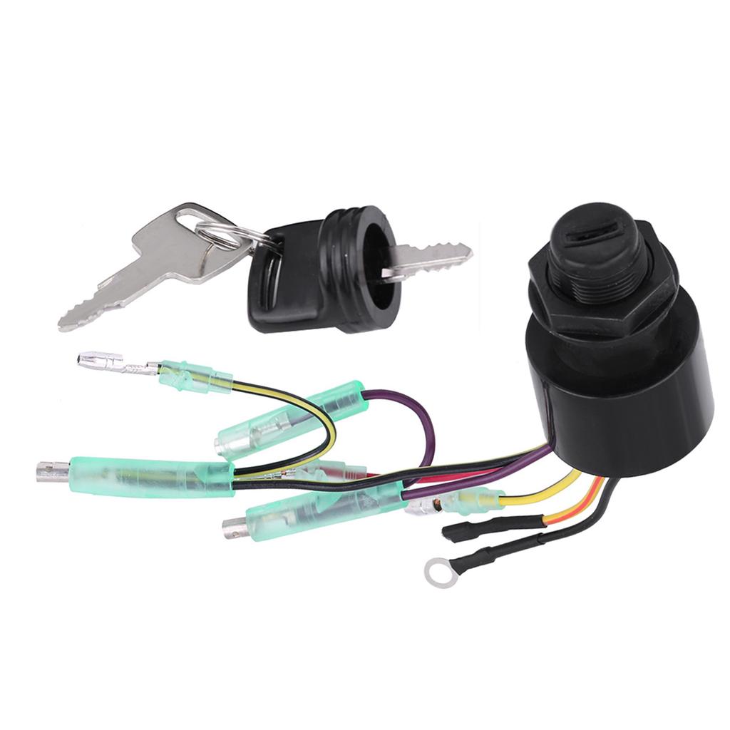 Boat Ignition Key Switch Assembly for Mercury Outboard Remote Control Box 87 17009A5