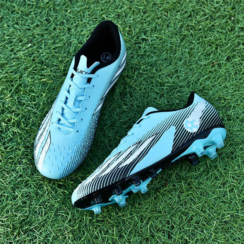 Ronaldo Football Shoes Men's Broken Nails Children's Men's and Women's Non-slip Spikes Student Kicking Training Sports Shoes