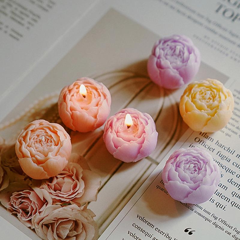 Rose Scented Handmade Creative Candle Gift Set
