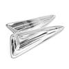 Front Fog Light Moulding Cover Trims Fit TOYOTA C-HR CHR 2016-2018 Chrome