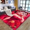 Betty Boop Pattern Rug, Indoor/Outdoor Mat, for Picnic, Gameroom, Bedroom, Office, Living Room, Home Decor Carpet, Birthday Gift