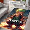 Custom personalization Zoro the Pirate King Area Rug - Perfect For Kitchen, Bathroom,Laundry Room Decor Large Size Available,Gift All Seasons