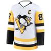 Hockey Jersey White/Yellow/Black Striped Design Apparel for Fans & Collectors 3d Prints T-shirt Long V-neck T Shirt