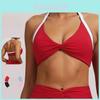 Nude Feel Yoga Bra With Removable Pads For Running And Fitness In Youth Women