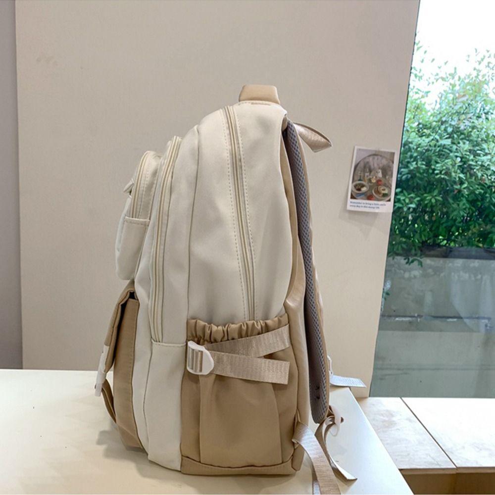 Waterproof College Student Backpack Large Capacity Outdoor Storage Bag Girls' Shoulder Bag Travel