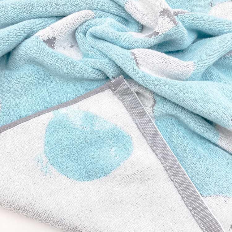 Hayashi Bath 60 x 120 Animal BO400211 Towel, Approx. cm, Face, Long-tailed Tit,
